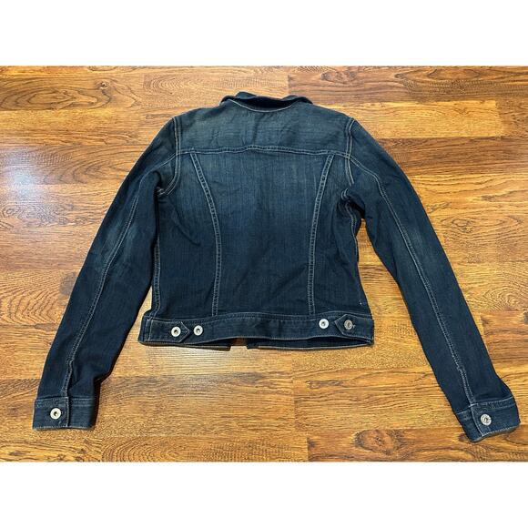 AG Jeans Robyn Denim Jacket - Dark Wash - Size Medium Closet Staple - Picture 3 of 10